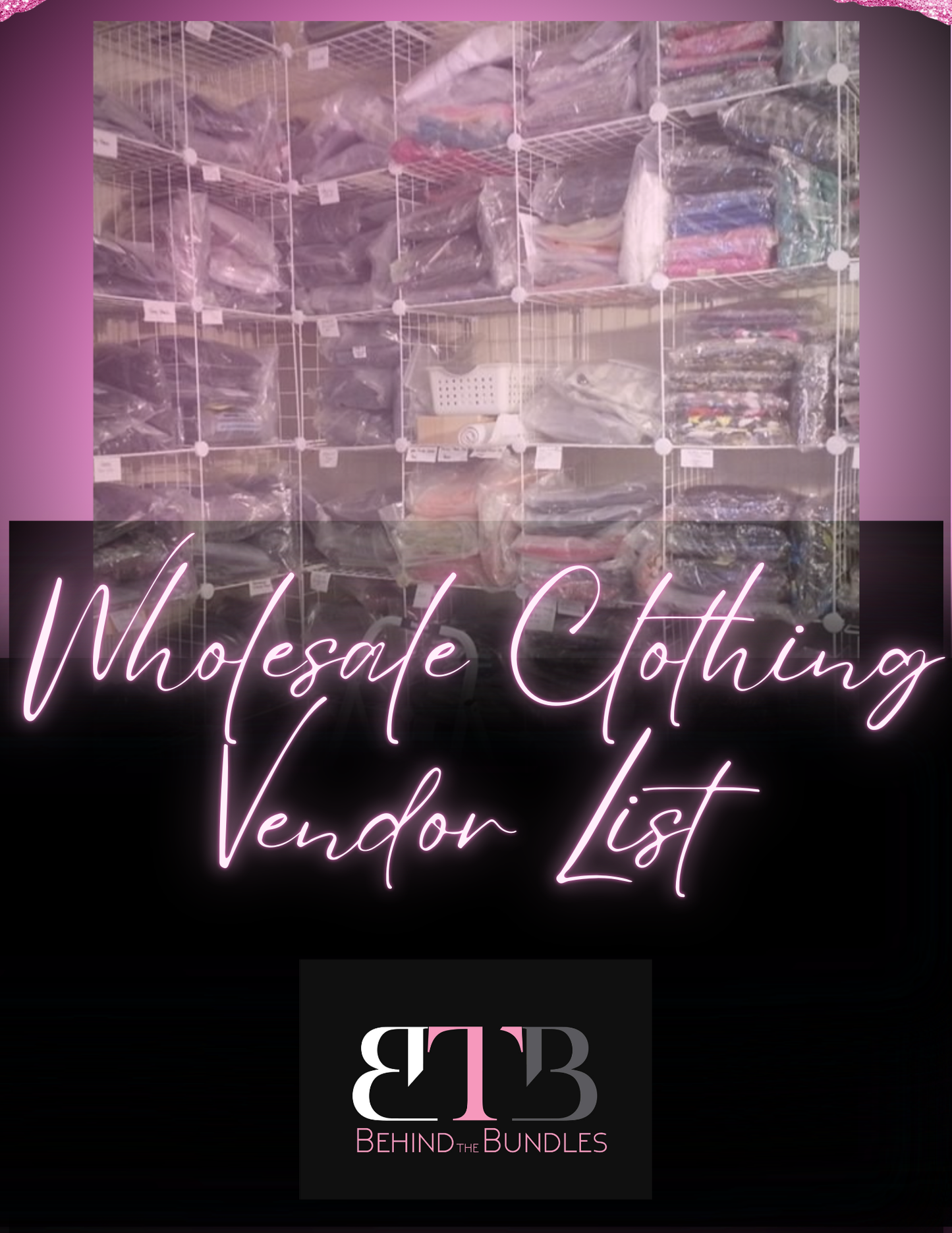 Wholesale Clothing Vendor List (60 vendors)