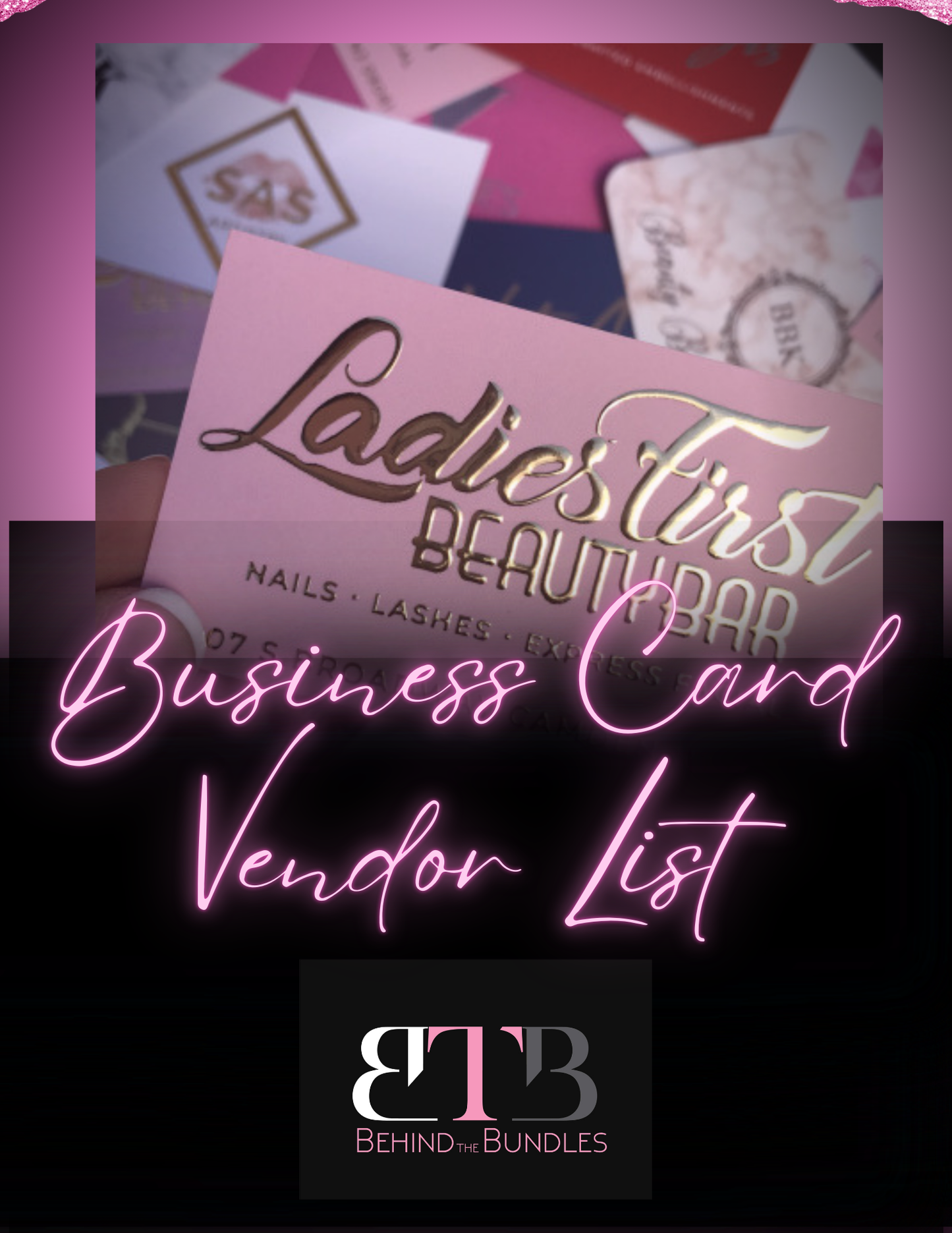 Business Card Vendor List